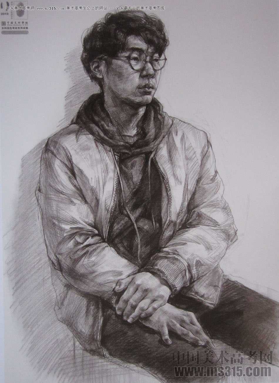 2018年中国美术学院素描优秀试卷19