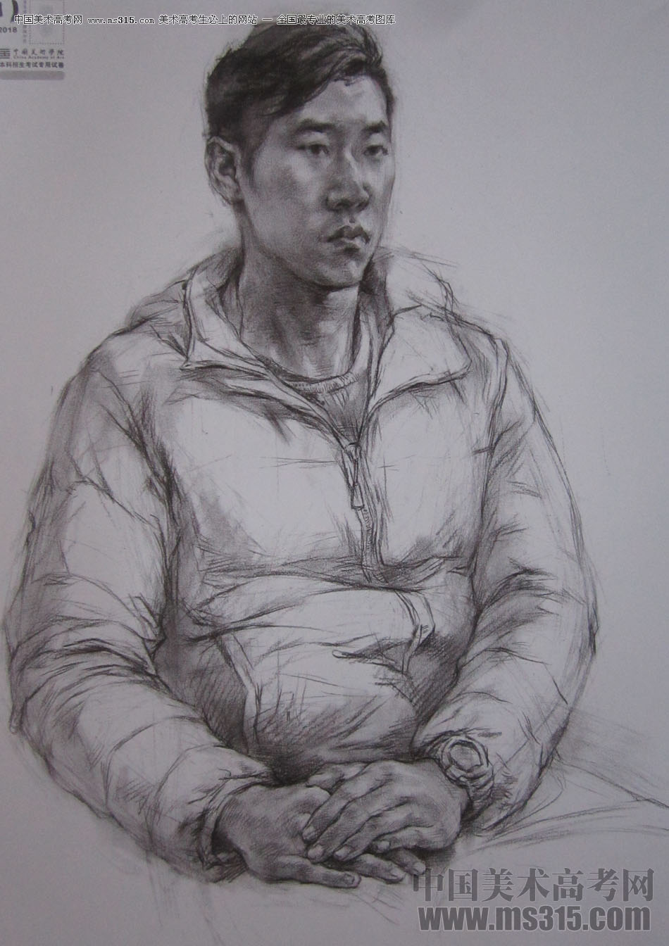 2018年中国美术学院素描优秀试卷29