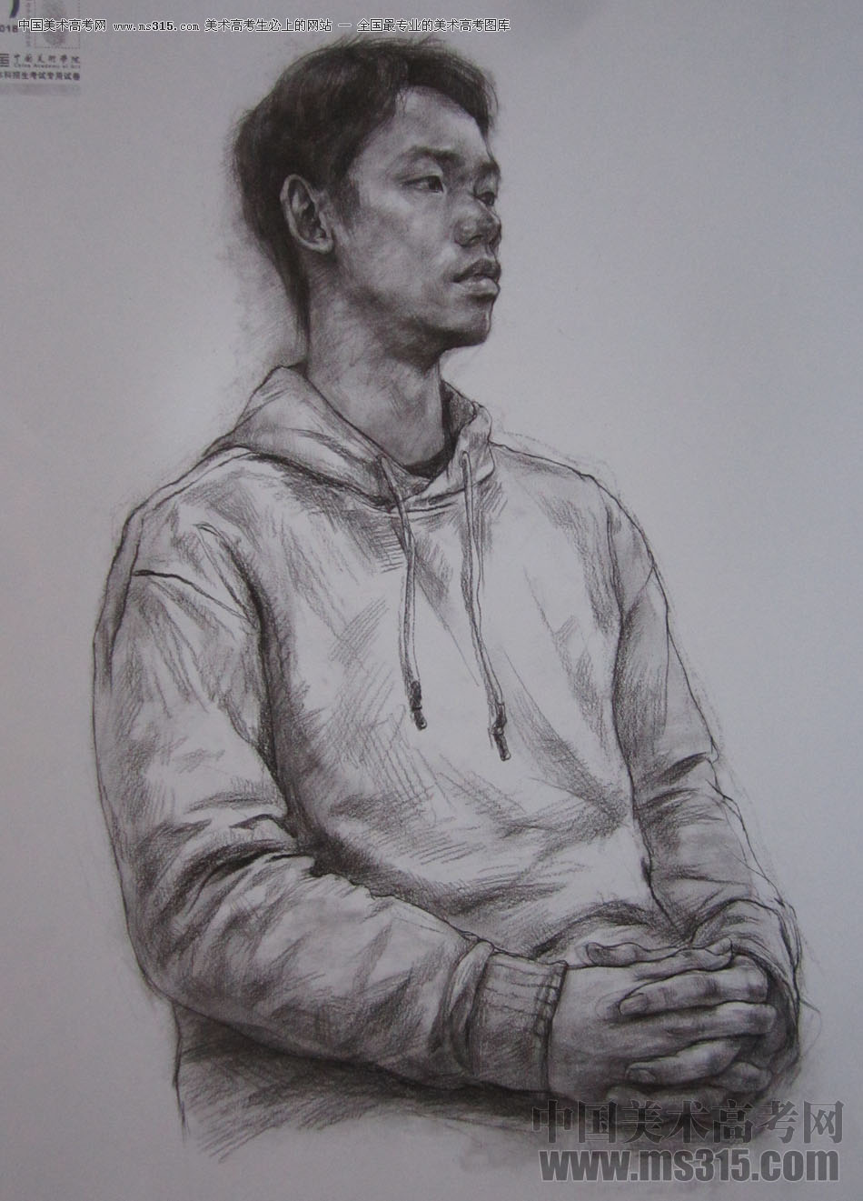 2018年中国美术学院素描优秀试卷49