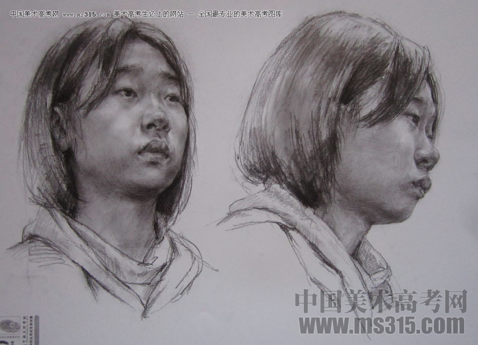 2018年中国美术学院素描优秀试卷74