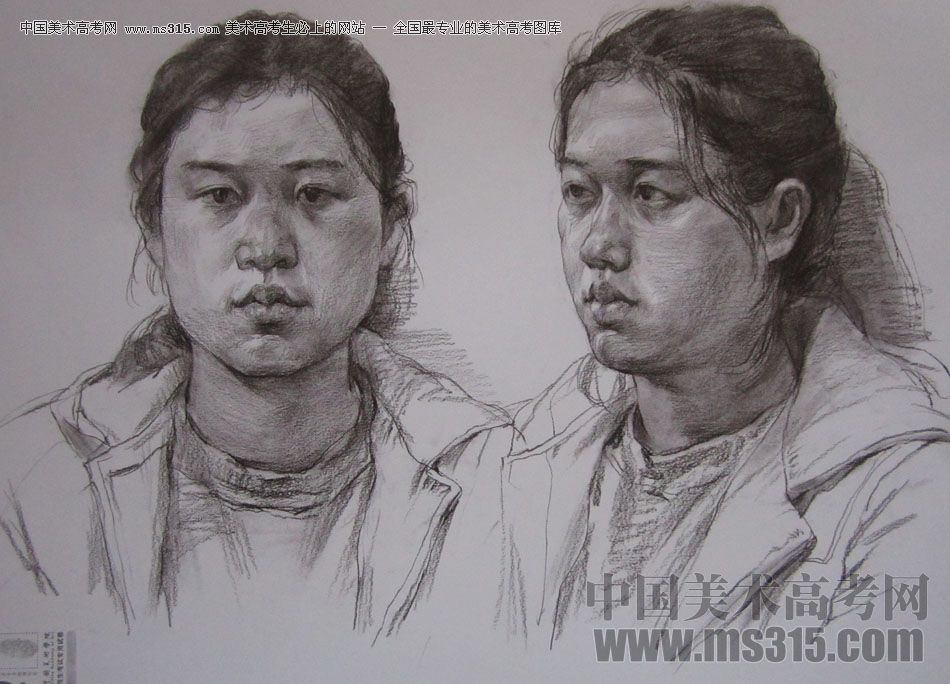 2018年中国美术学院素描优秀试卷79