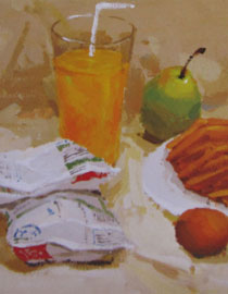 2009年清华大学美术学院色彩高分试卷11（设计）