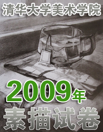 2009年清华大学美术学院素描高分试卷