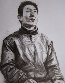 2009年清华大学美术学院素描高分试卷20（造型）