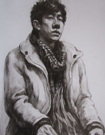 2009年清华大学美术学院素描高分试卷22（造型）