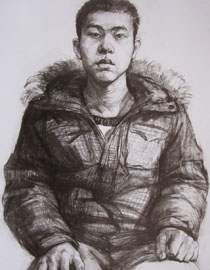 2009年清华大学美术学院素描高分试卷27（造型）
