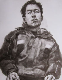 2009年清华大学美术学院素描高分试卷28（造型）