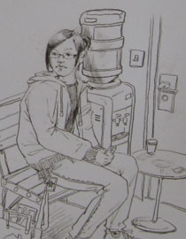 2009年清华大学美术学院速写高分试卷9（设计）