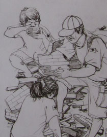 2009年四川美术学院创作基础优秀试卷51