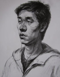 2009年中央民族大学素描优秀试卷3