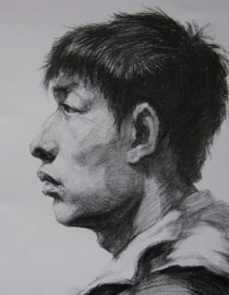 2009年中央民族大学素描优秀试卷5