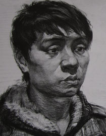 2009年中央民族大学素描优秀试卷6