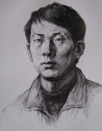 2009年中央民族大学素描优秀试卷8