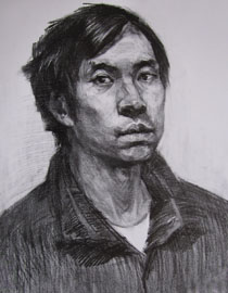 2009年中央民族大学素描优秀试卷11