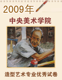 2009年中央美术学院造型艺术专业优秀试卷