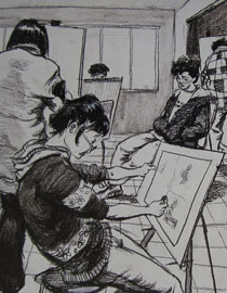 2009年中央美术学院造型艺术专业优秀试卷22（速写）