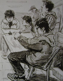 2009年中央美术学院造型艺术专业优秀试卷27（速写）