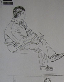 2009年中央美术学院中国画专业优秀试卷9（速写）