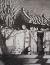 2009年中央美术学院建筑学专业优秀试卷7（素描）
