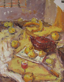 2009年中国美术学院绘画类色彩优秀试卷34