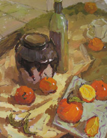 2009年中国美术学院绘画类色彩优秀试卷36