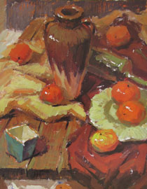 2009年中国美术学院绘画类色彩优秀试卷37