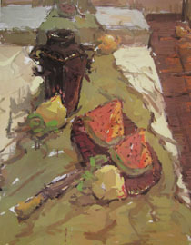 2009年中国美术学院绘画类色彩优秀试卷41
