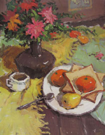 2009年中国美术学院绘画类色彩优秀试卷43