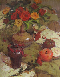 2009年中国美术学院绘画类色彩优秀试卷59
