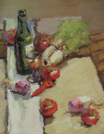 2009年中国美术学院绘画类色彩优秀试卷49