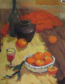 2009年中国美术学院绘画类色彩优秀试卷1