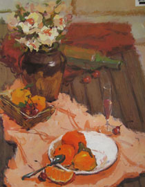 2009年中国美术学院绘画类色彩优秀试卷4