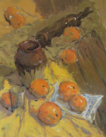 2009年中国美术学院绘画类色彩优秀试卷6