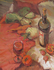 2009年中国美术学院绘画类色彩优秀试卷17