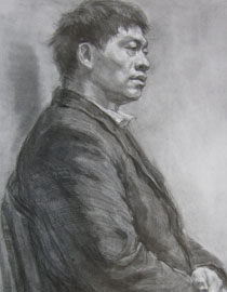 2009年中国美术学院绘画类素描优秀试卷7