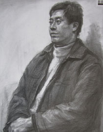 2009年中国美术学院绘画类素描优秀试卷8