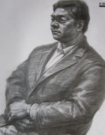 2009年中国美术学院绘画类素描优秀试卷11