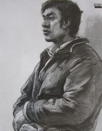 2009年中国美术学院绘画类素描优秀试卷15