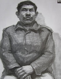2009年中国美术学院绘画类素描优秀试卷17
