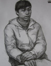 2009年中国美术学院绘画类素描优秀试卷20