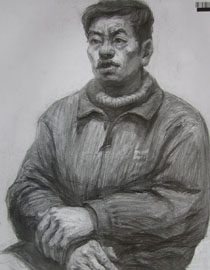 2009年中国美术学院绘画类素描优秀试卷23