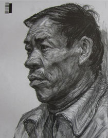 2009年中国美术学院绘画类素描优秀试卷27