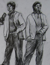 2009年中国美术学院绘画类素描优秀试卷30