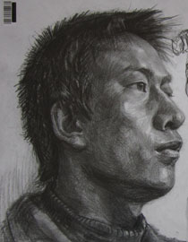 2009年中国美术学院绘画类素描优秀试卷34