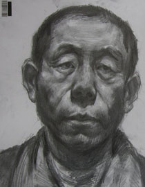 2009年中国美术学院绘画类素描优秀试卷36