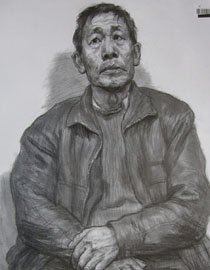 2009年中国美术学院绘画类素描优秀试卷39
