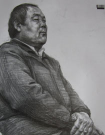 2009年中国美术学院绘画类素描优秀试卷40