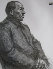2009年中国美术学院绘画类素描优秀试卷43