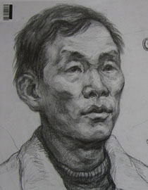 2009年中国美术学院绘画类素描优秀试卷46