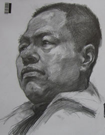 2009年中国美术学院绘画类素描优秀试卷48